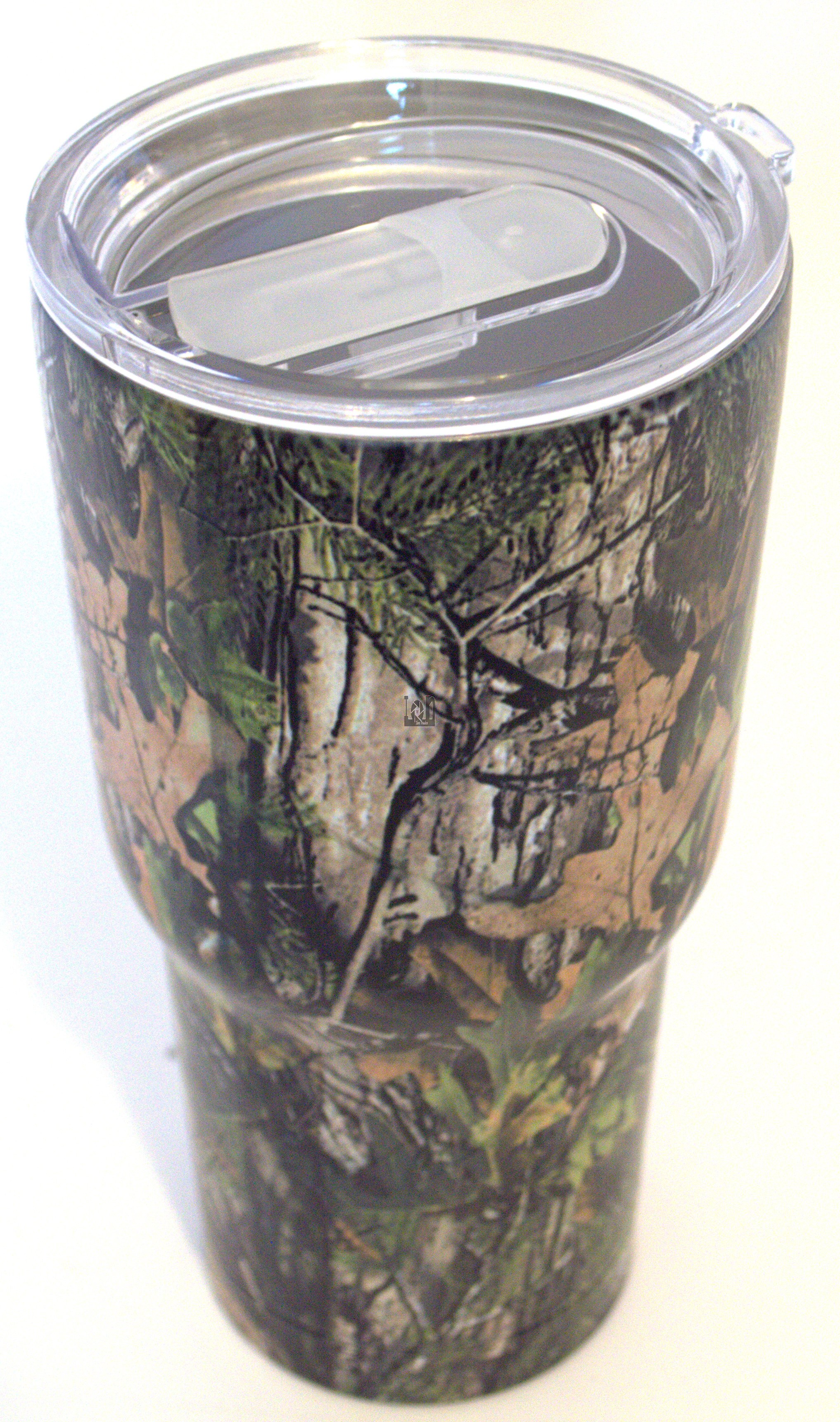 30oz Stainless Steel Thermos Tumbler Coffee Container Camo Print