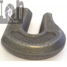 5/8" Forged Weld On Grab Hook for Chains Tractor Trailer 39000lb